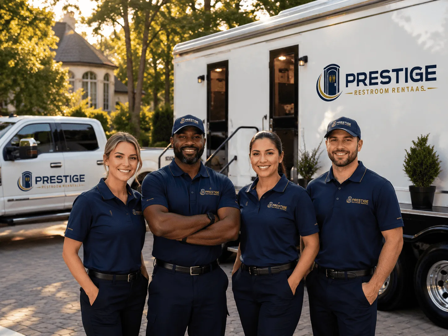 Trusted Luxury Portable Restrooms company in Forman, ND